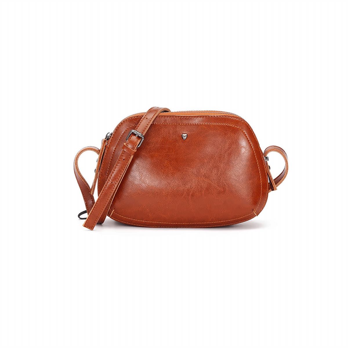 Carré Leather Shoulder Bag – view 6