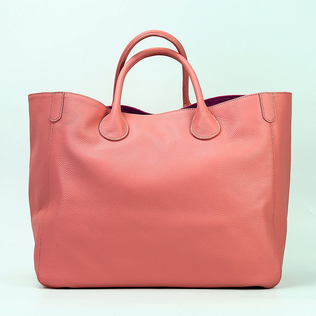 Kensington Cowhide Leather Tote Bag – view 8