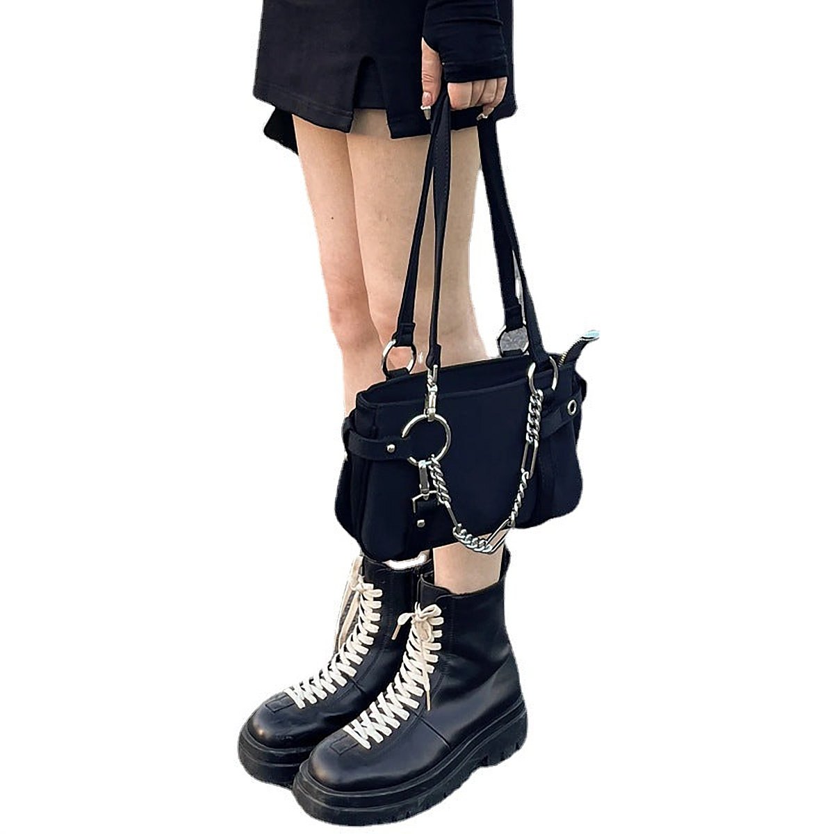 Mira Canvas Chain Crossbody Bag – view 5