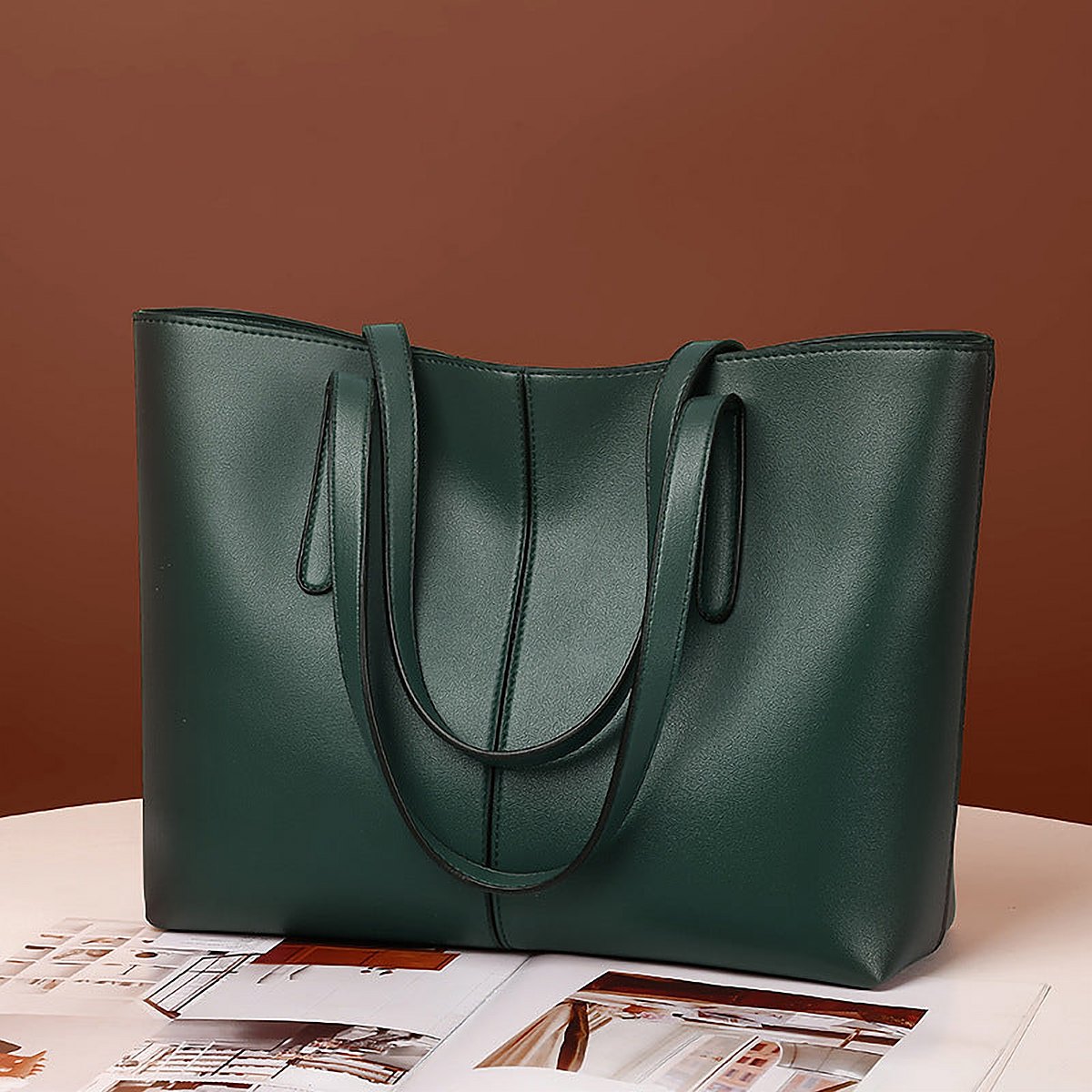 Verona Vegan Leather Shoulder Bag – view 1