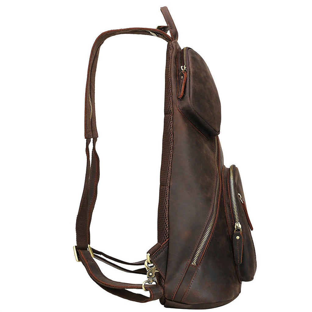 Hardwick Men's Leather Chest Bag – view 4