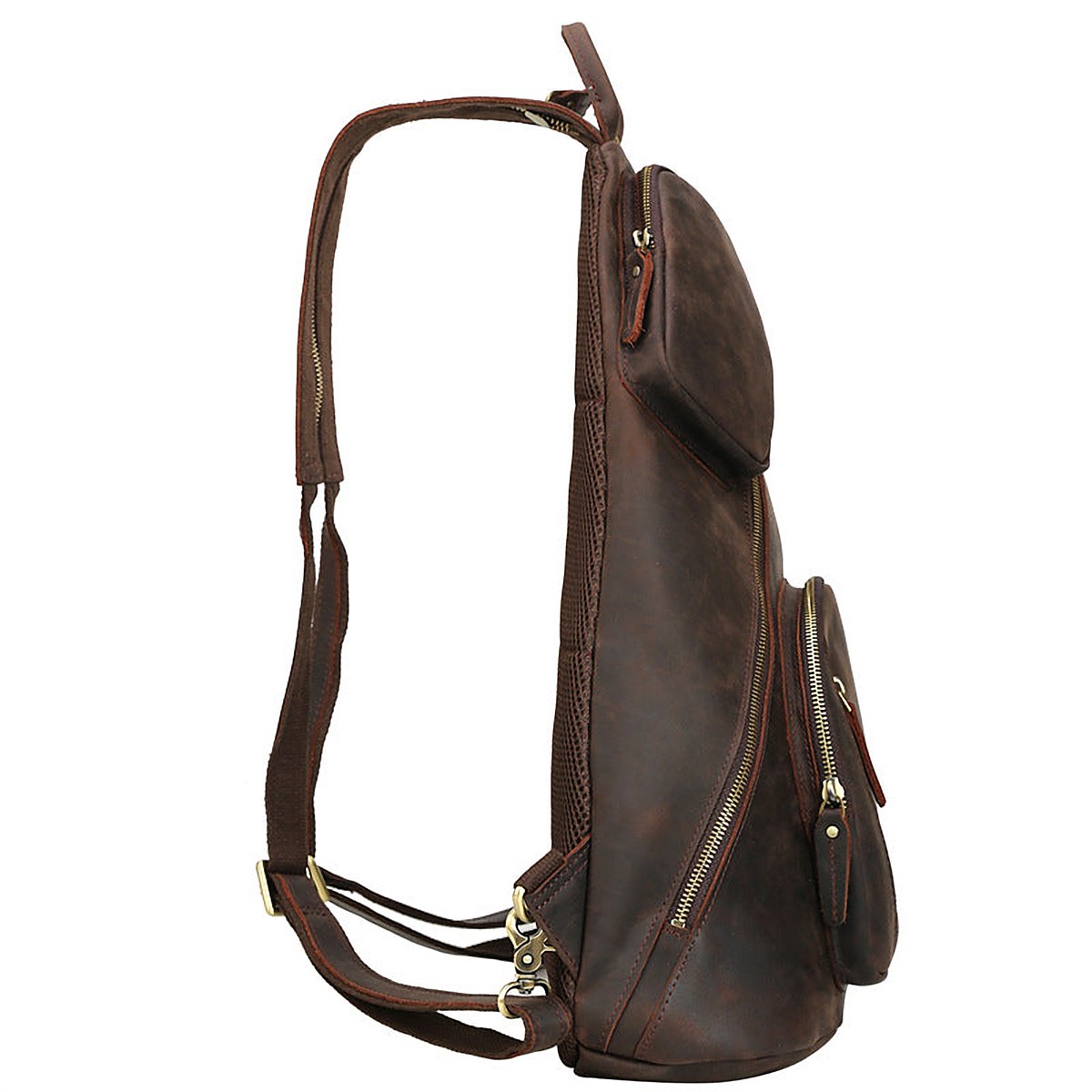 Hardwick Men's Leather Chest Bag – view 4