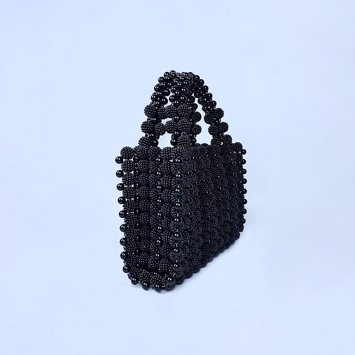 Serafina Pearl Woven Evening Bag – view 5