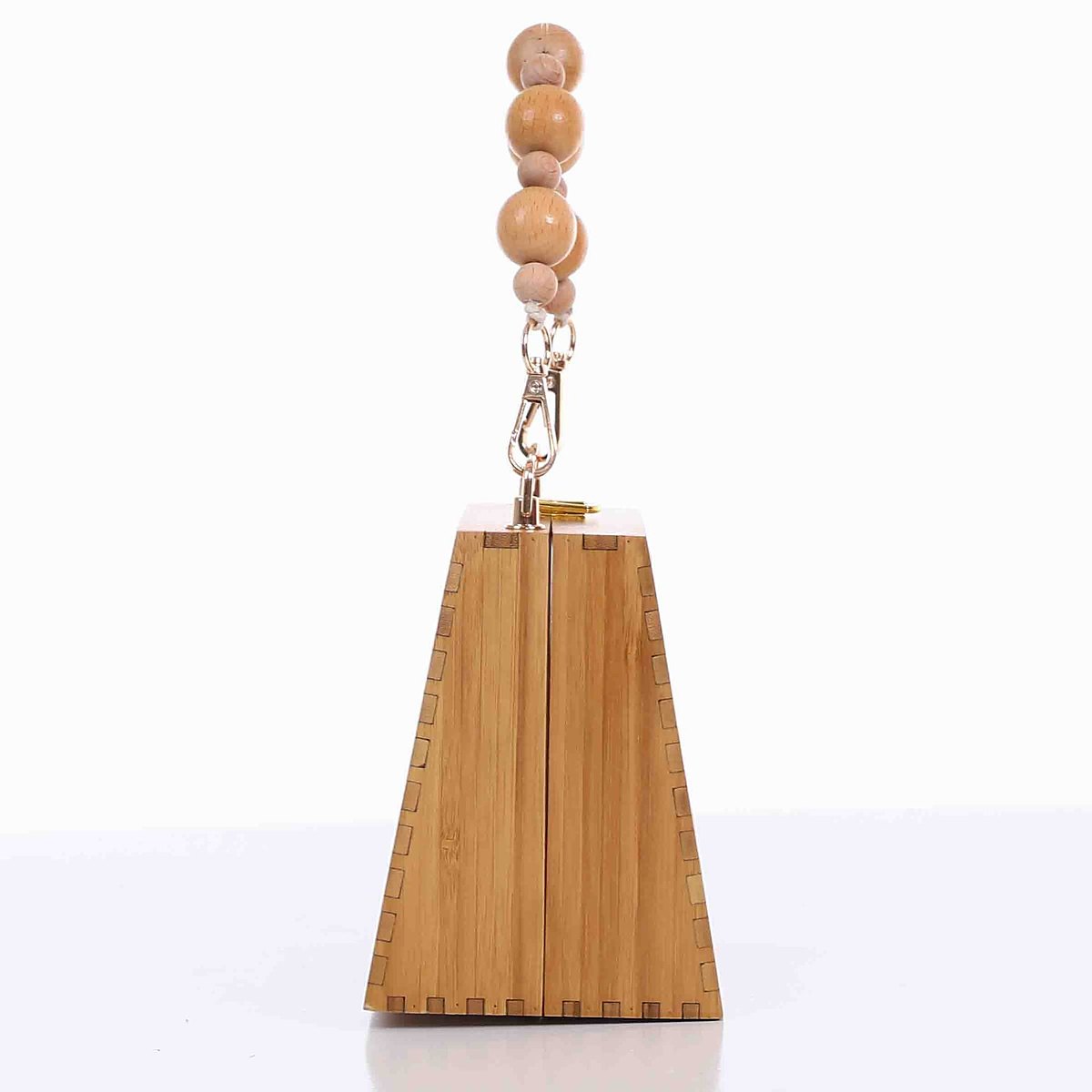 Pavia Woven Bamboo Basket Bag – view 3
