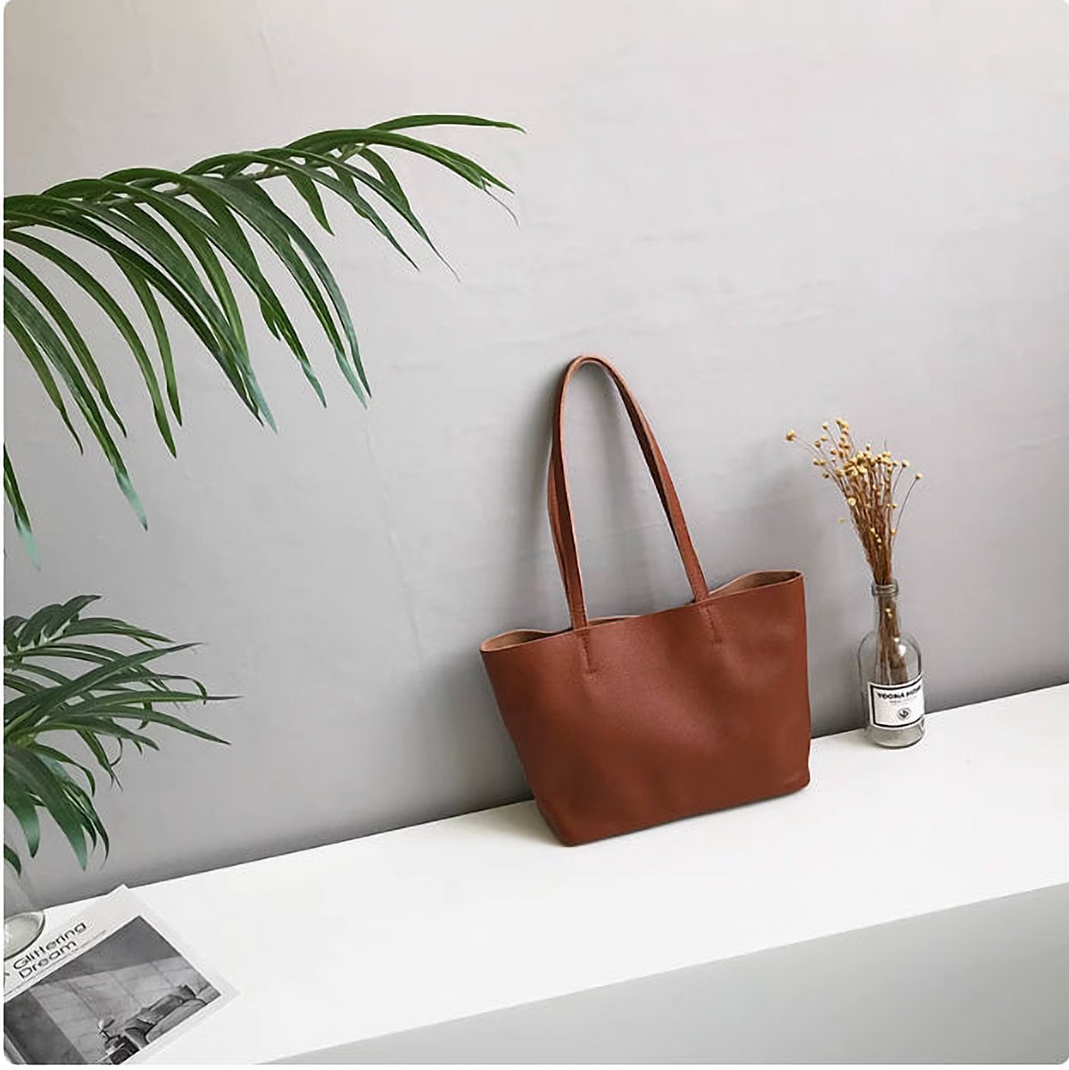 Corsica Lightweight Cowhide Mini Tote – view 3