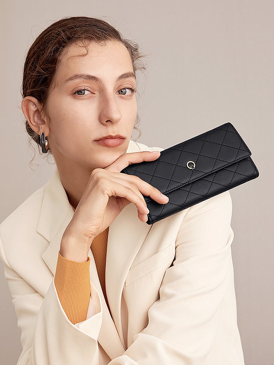 Juno Leather Long Wallet – view 3