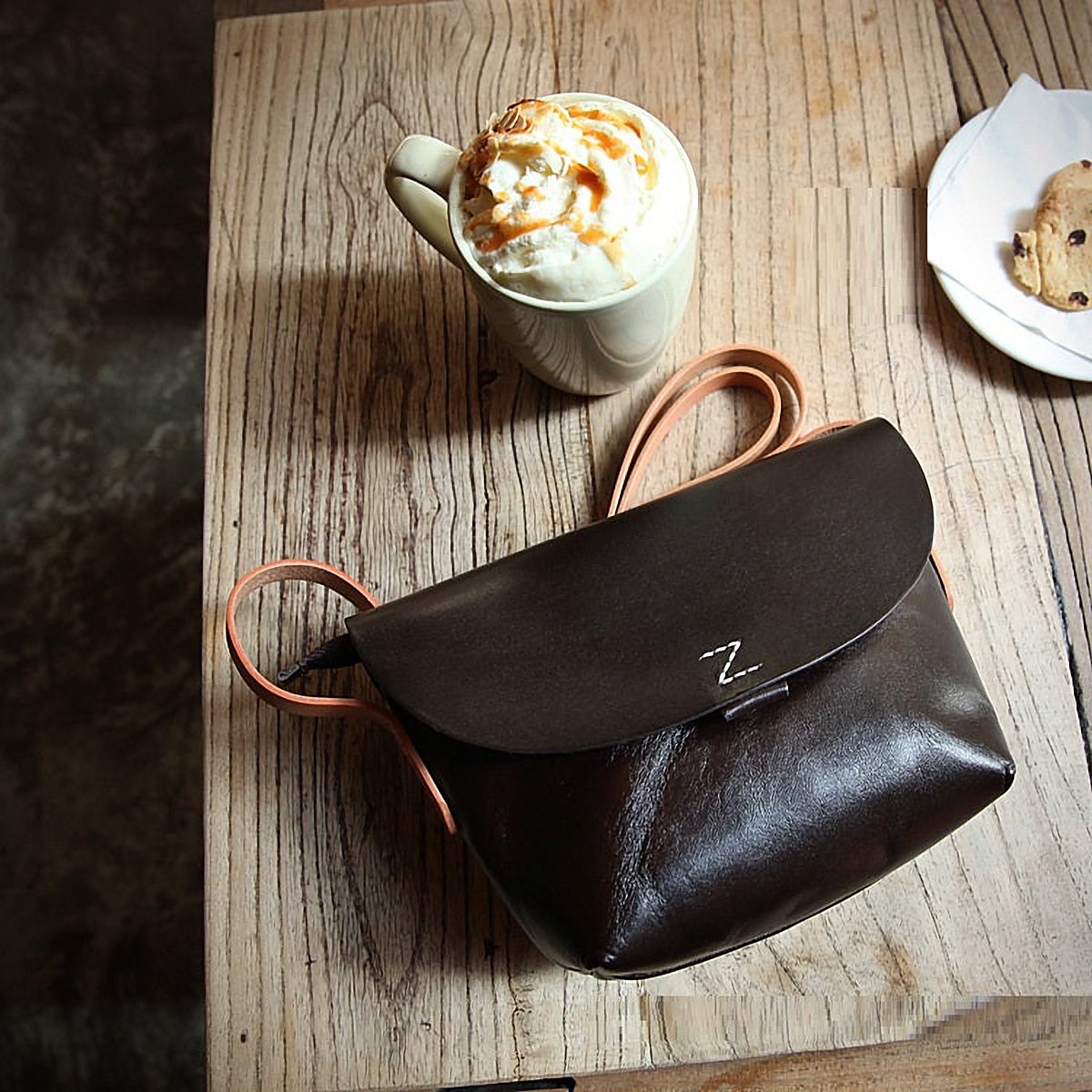 Orla Leather Pillow Crossbody Bag – view 7