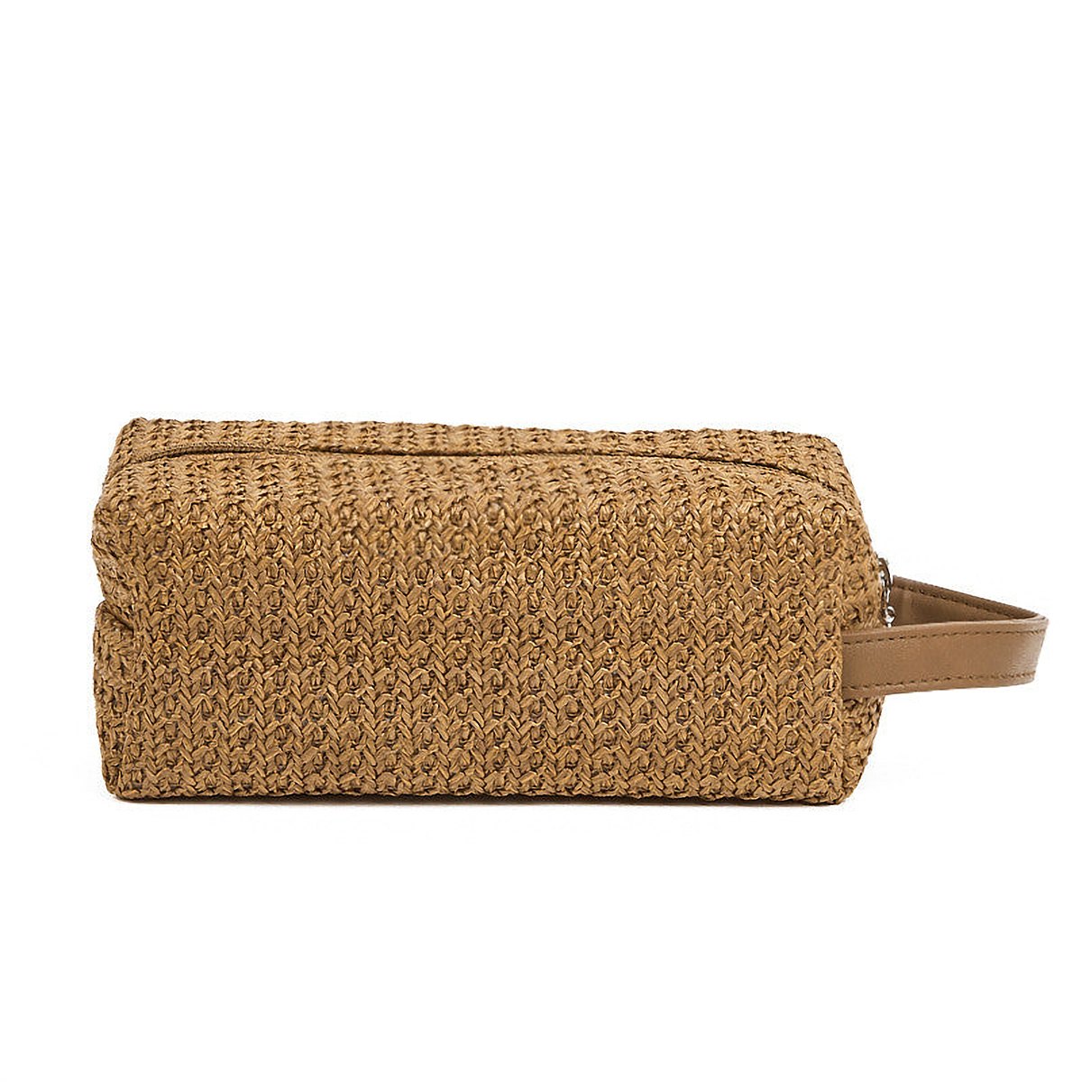 Kalia Woven Straw Cosmetic Pouch – view 5
