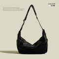 Raya Slouchy Vegan Leather Underarm Bag – view 3