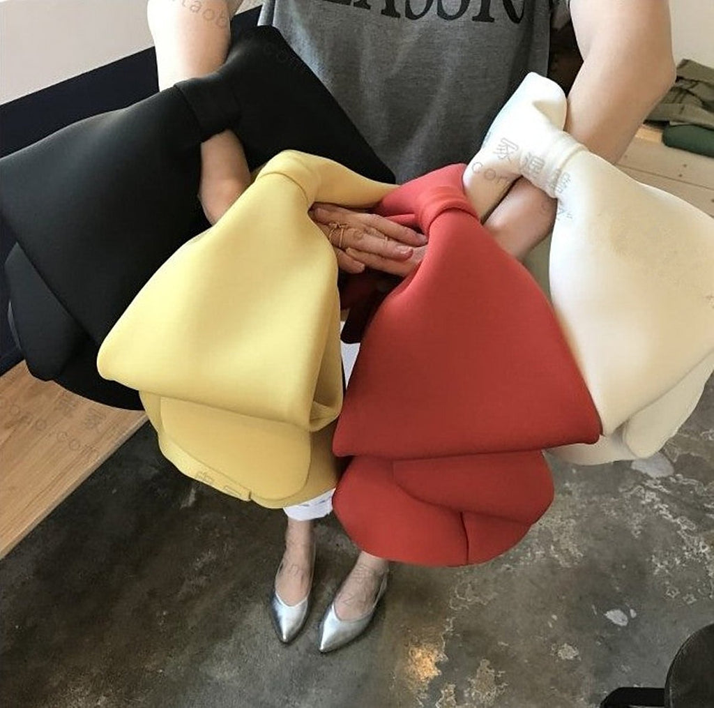 Yuki Silk Bow Top Handle Bag – view 2