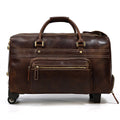 Kasbah Men's Leather Cylinder Weekender – view 5