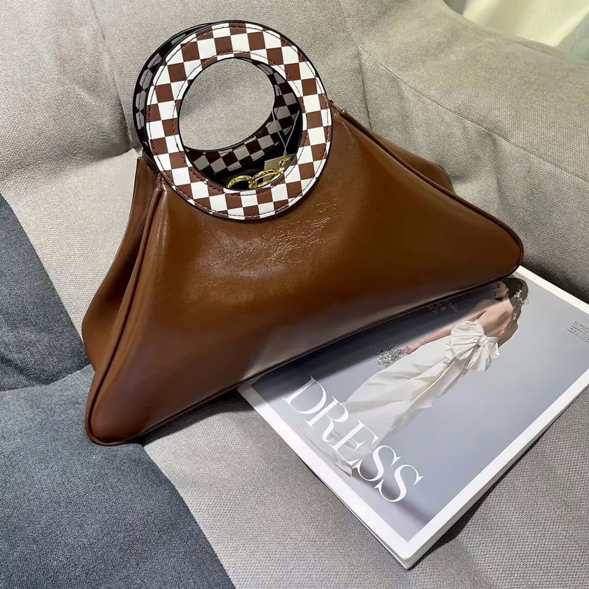Geo Ring-Handle Tote – view 4