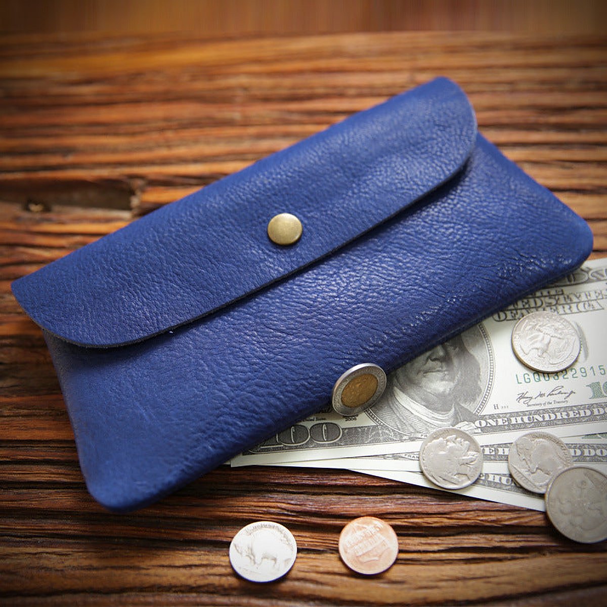 Hartley Men's Leather Long Wallet – view 1