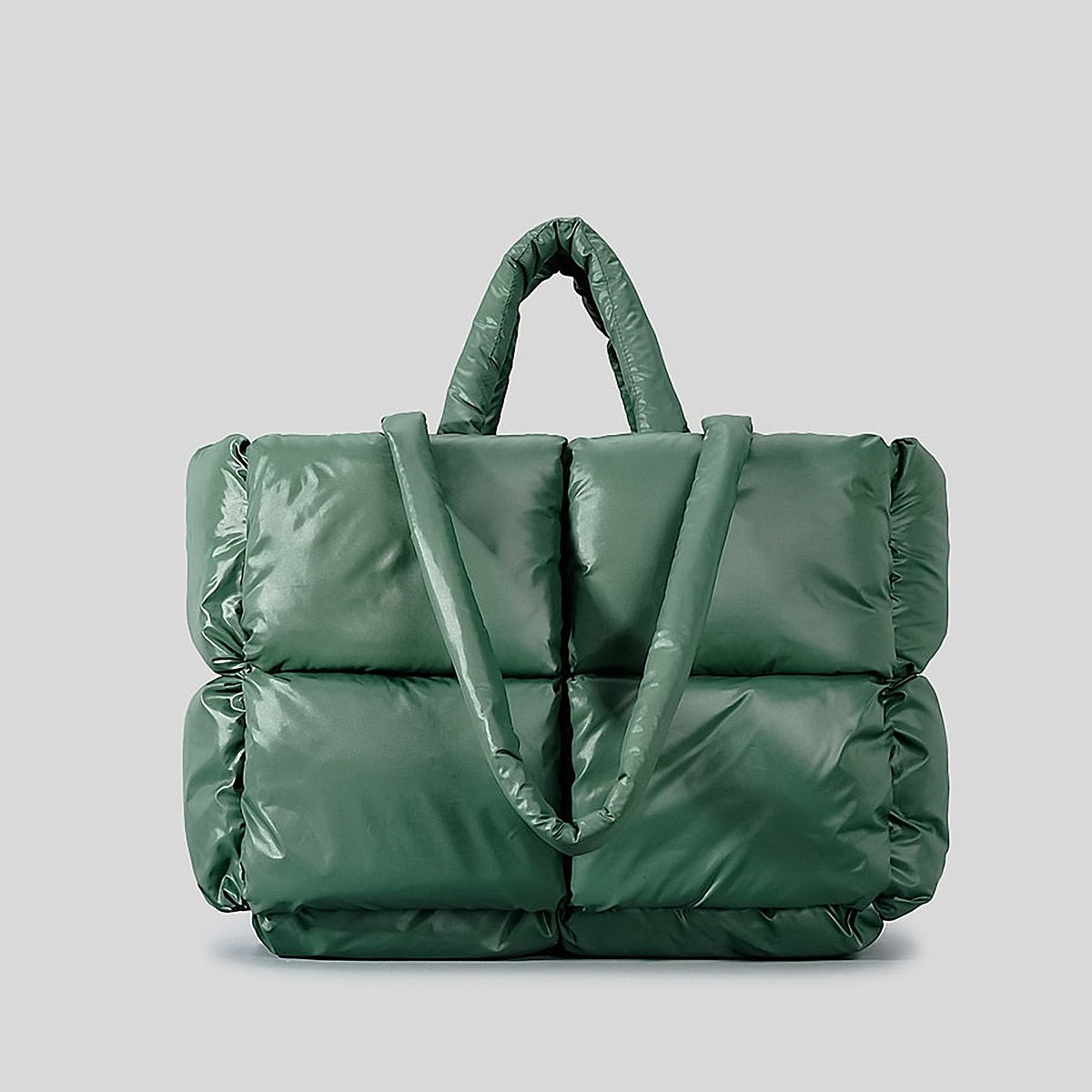 Thora Padded Nylon Shoulder Bag – view 8