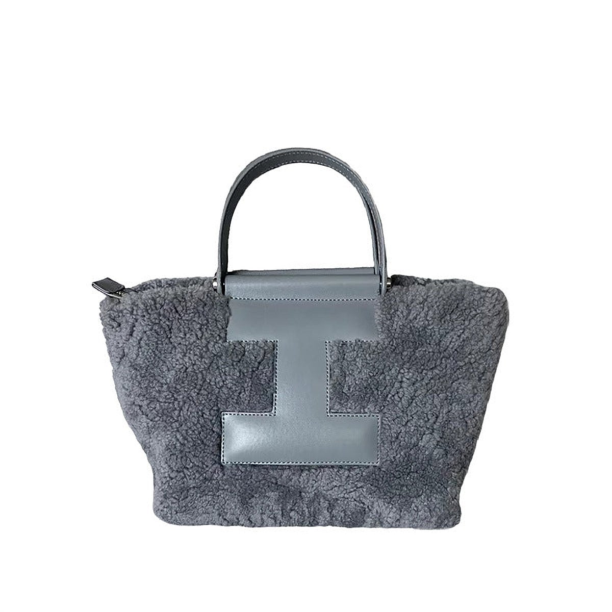 Solveig Wool & Leather Shoulder Bag – view 10