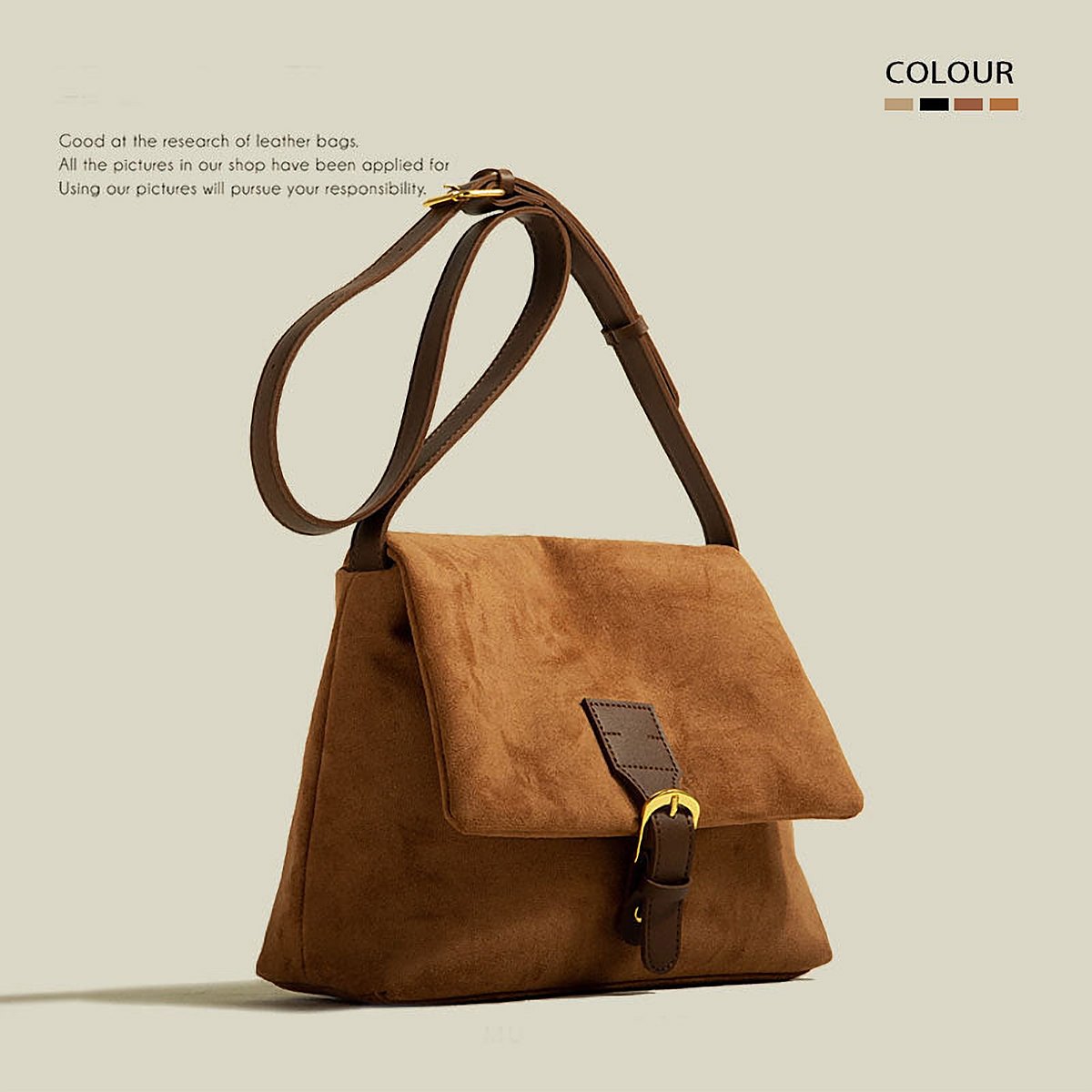 Sorcha Velvet Messenger Bag – view 1