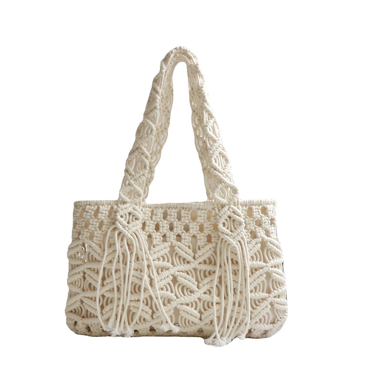 Sorrel Woven Cotton Shoulder Bag – view 5