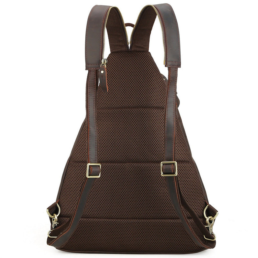 Hardwick Men's Leather Chest Bag – view 2