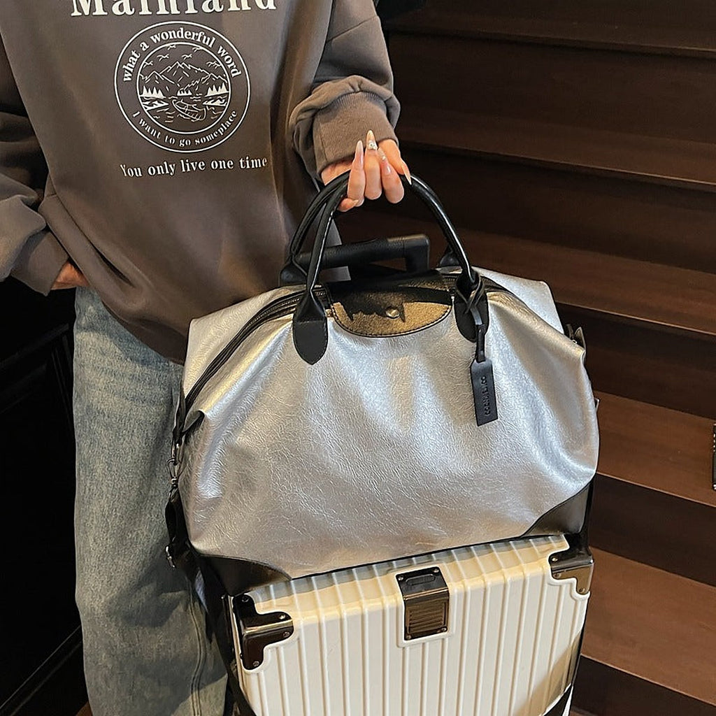 Dorset Vegan Leather Weekender Bag – view 1