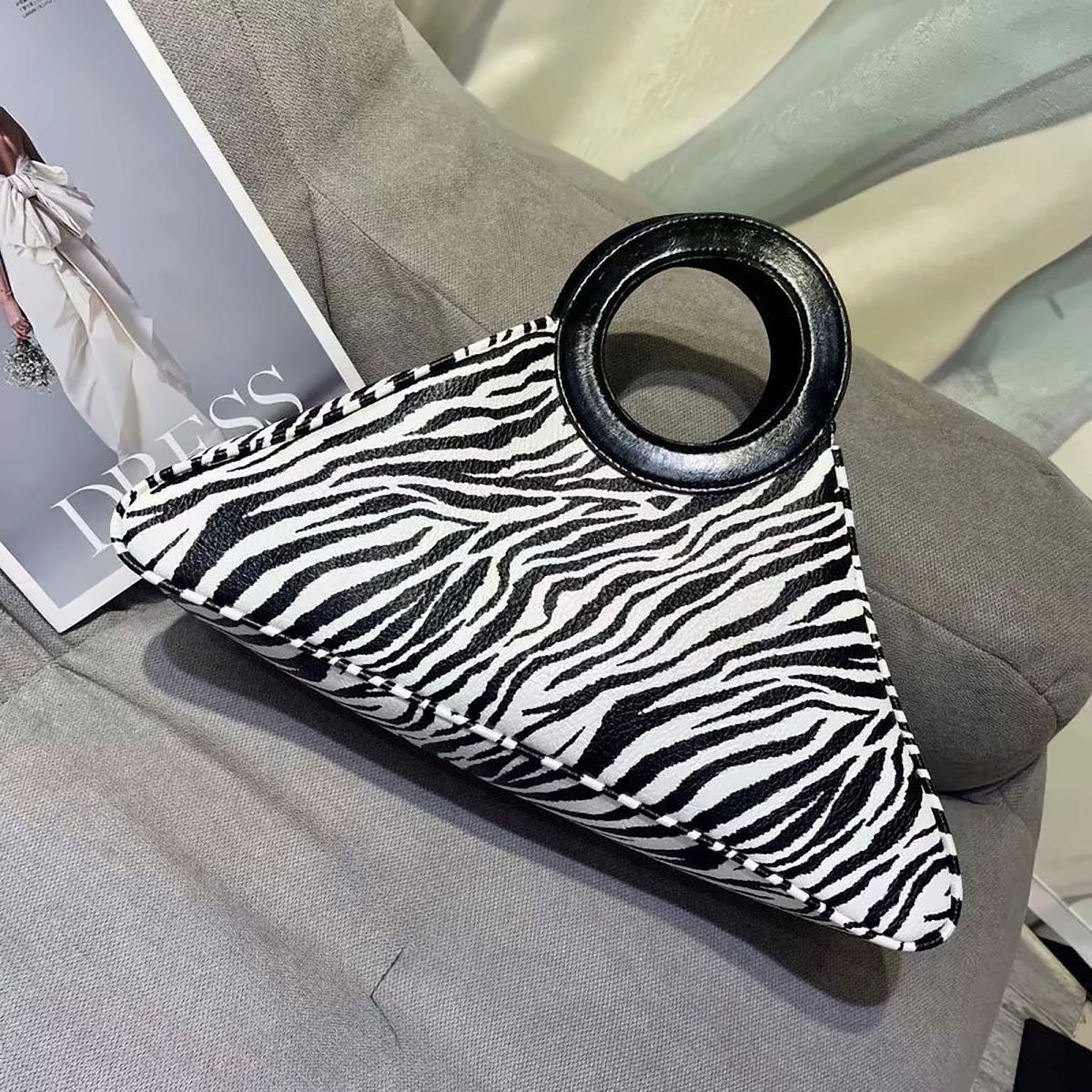 Geo Ring-Handle Tote – view 5