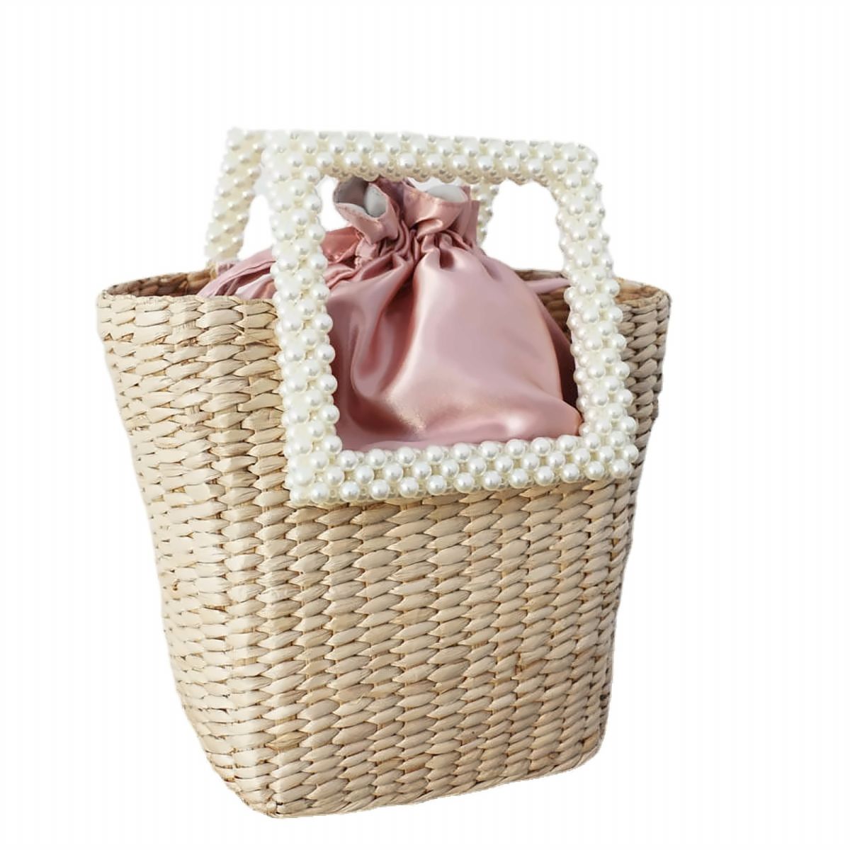 Nest Woven Straw Mini Bag – view 3